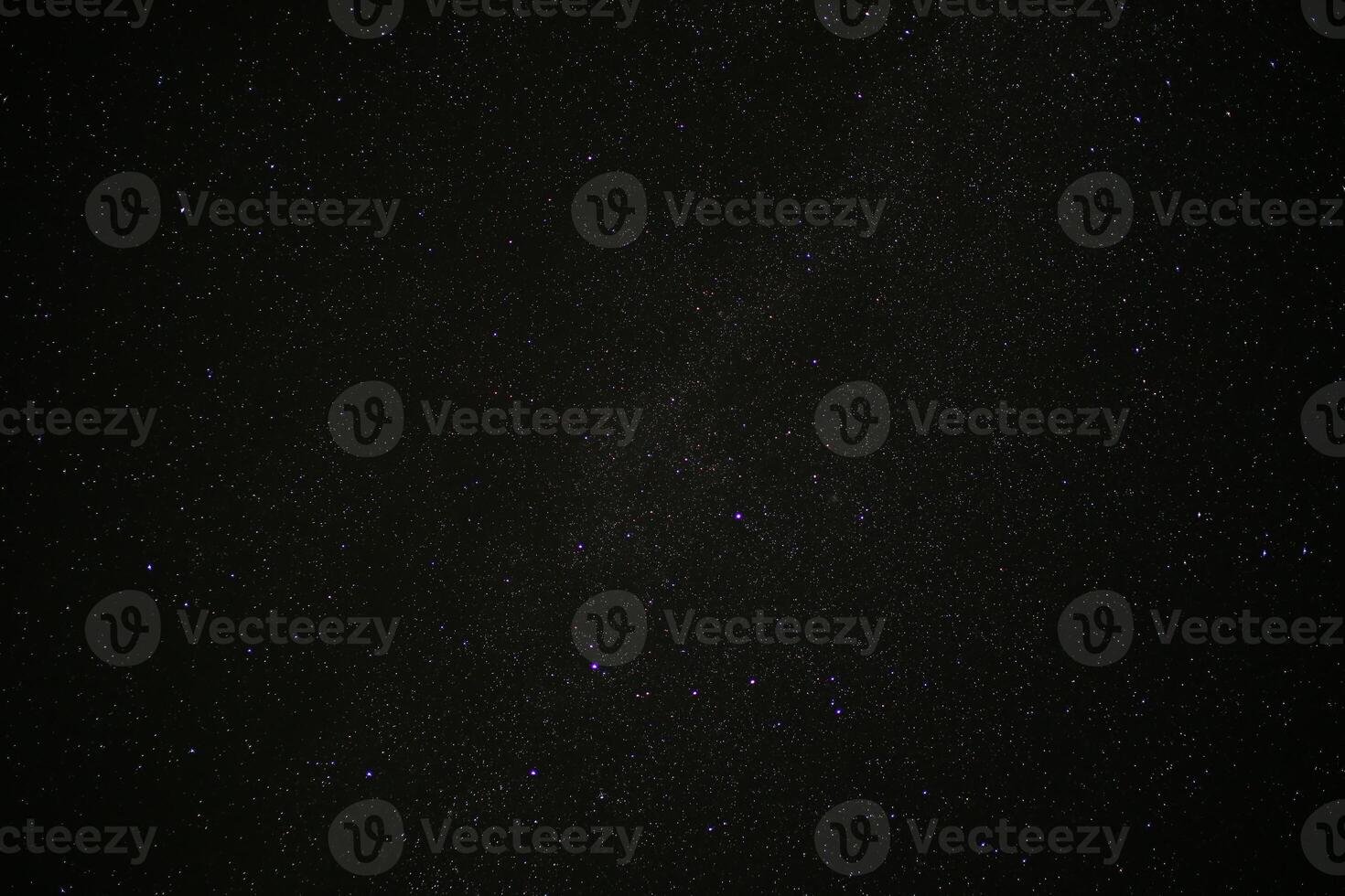 Starry sky in a clear and cold night photo
