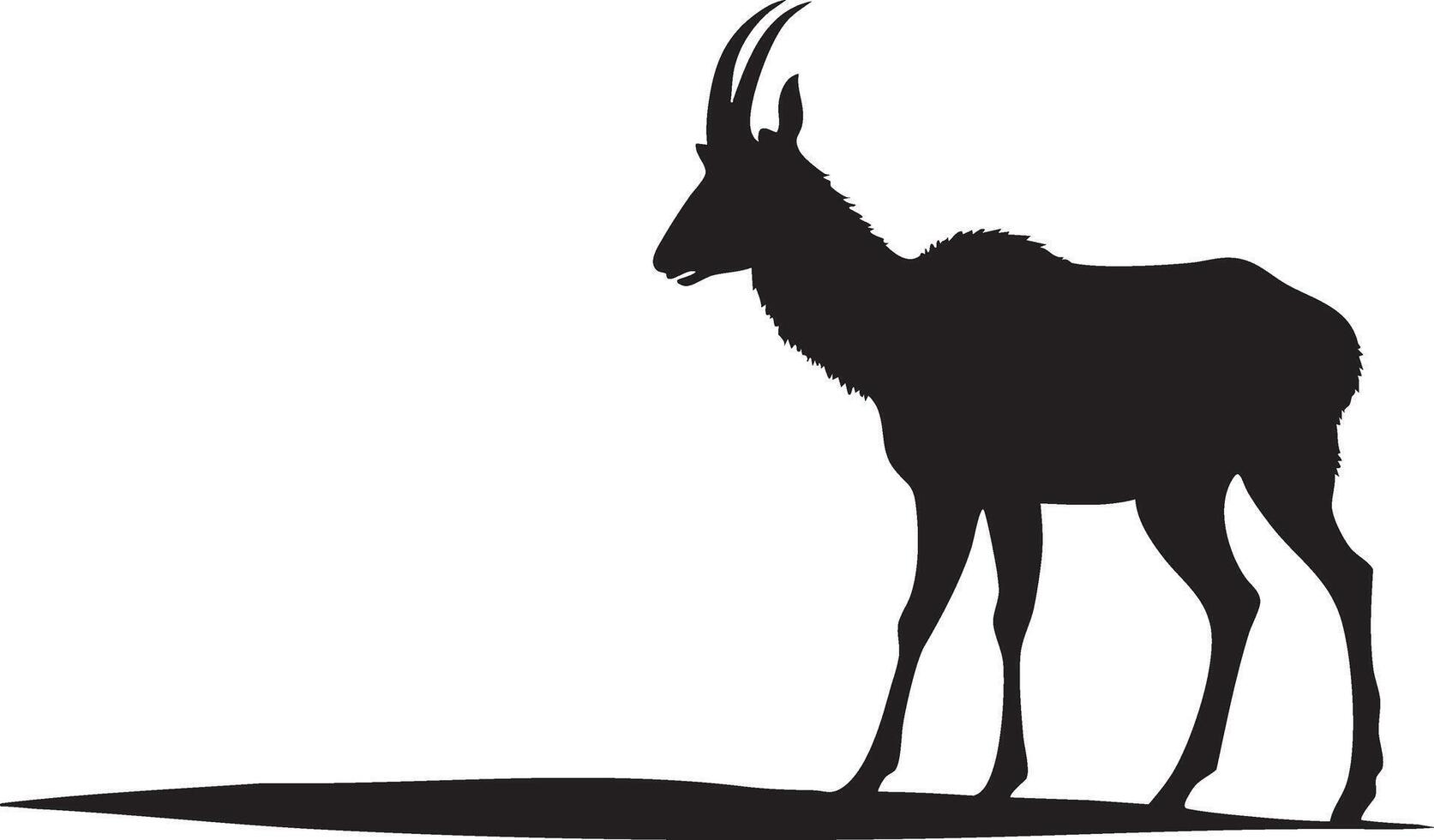 Pronghorn Antelope Face for Artistic Creations vector