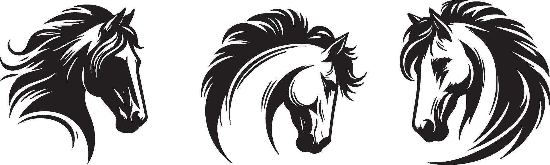 Farm Horse Design for Rustic and Rural Creations vector