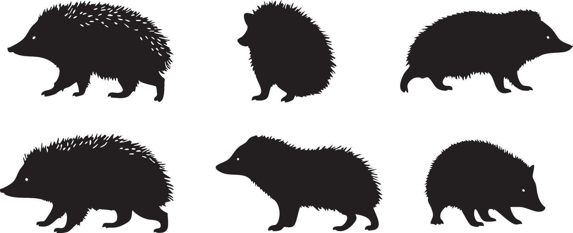 Hedgehog Face Design for Adorable Animal Creations vector