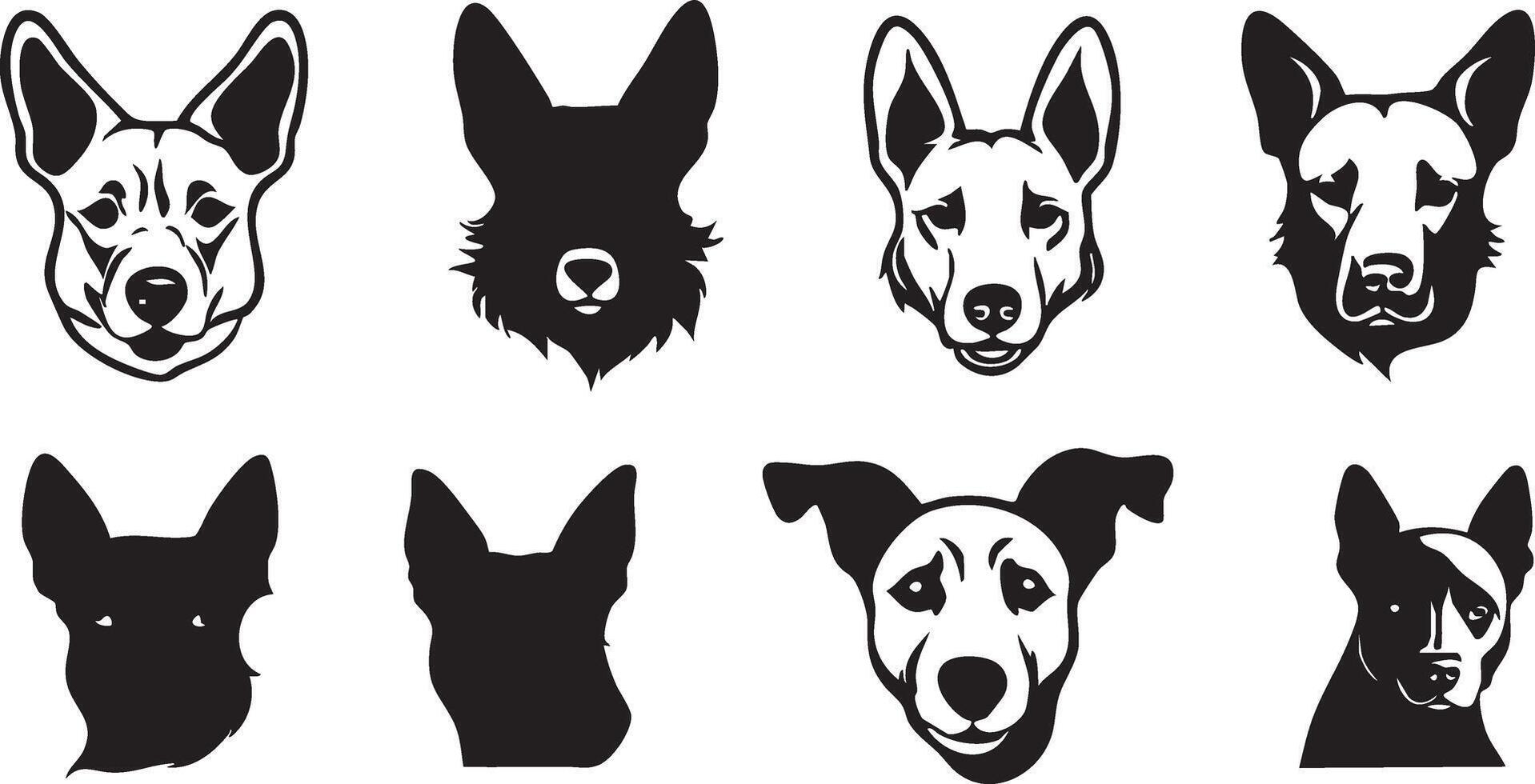 Friendly Dog Head for Animal Creations vector