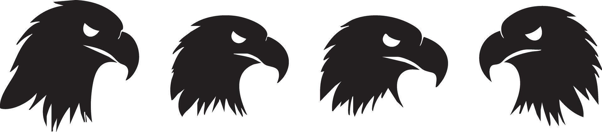 Abstract Eagle Head for Unique Design Projects vector