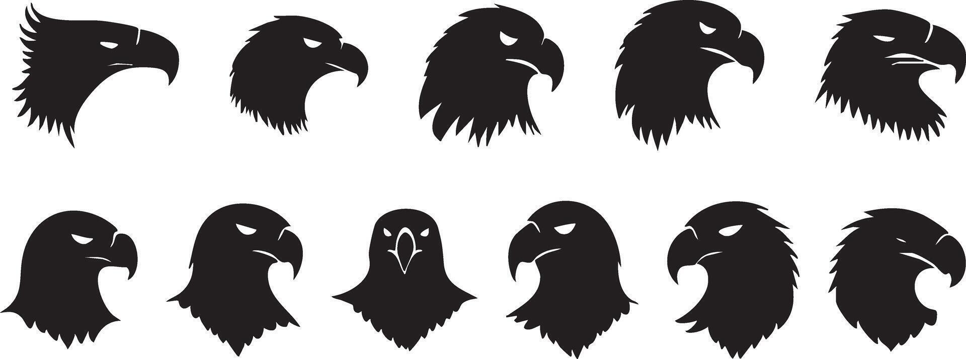Majestic Bird Head for Wildlife Branding vector