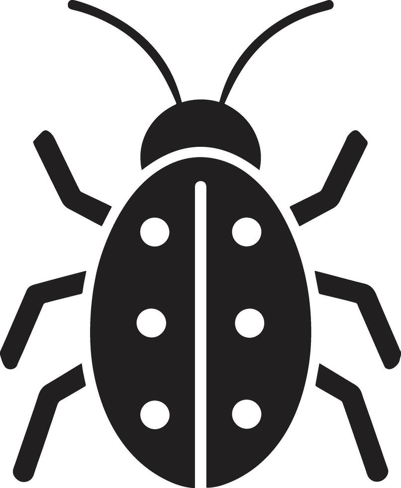 bug icon illustration vector