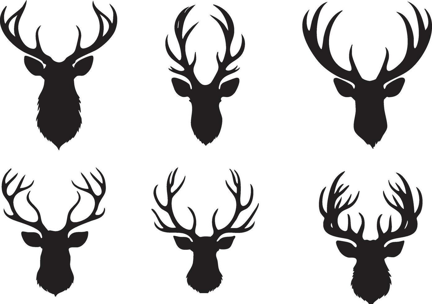 Natural Deer Design for Wildlife Branding vector