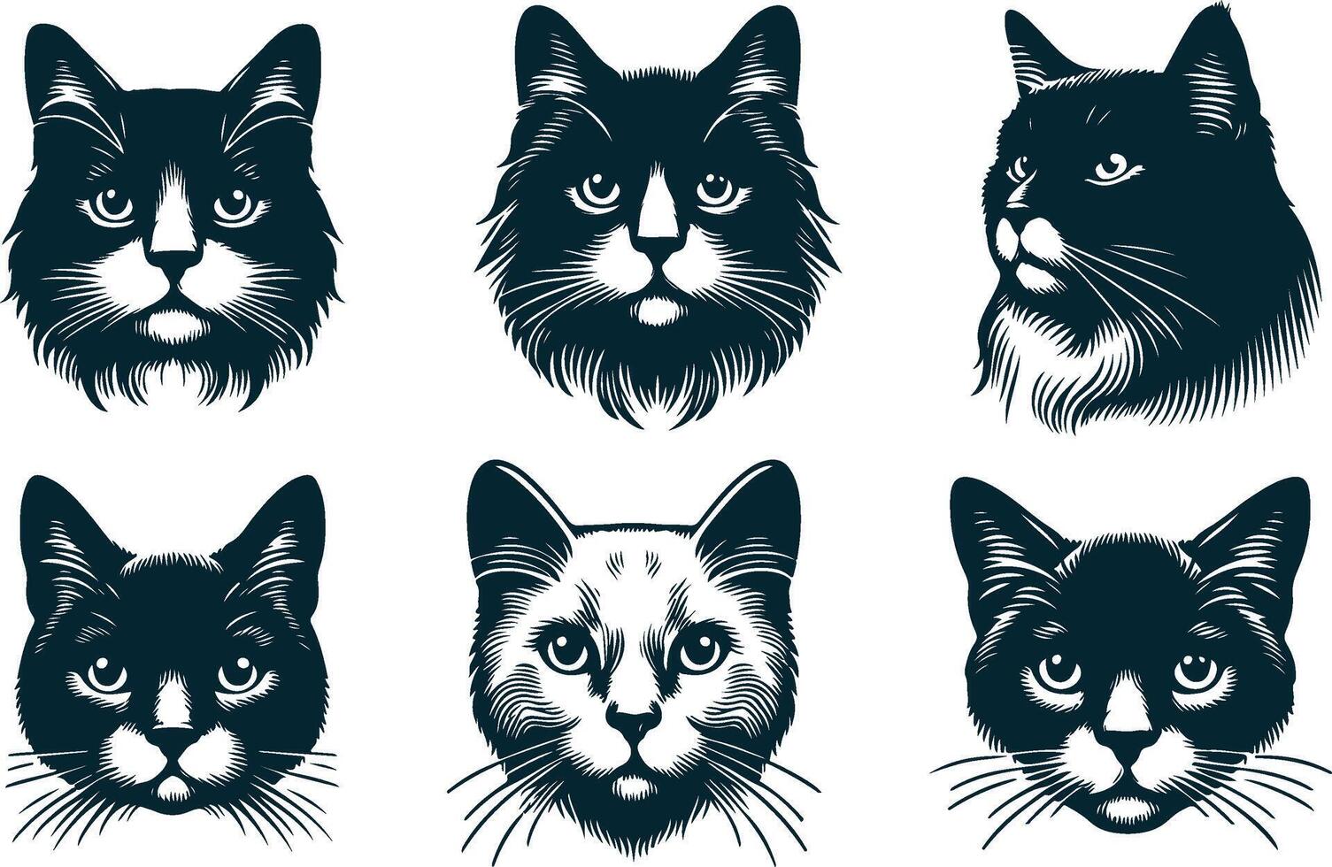 Cat Stretching Silhouette for Relaxed and Calm Artwork vector