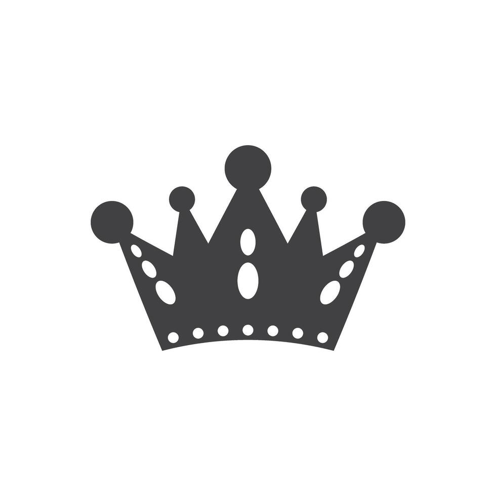 Princess crown icon in flat style. Queen diadem illustration on isolated background. Luxury tiara sign business concept. vector
