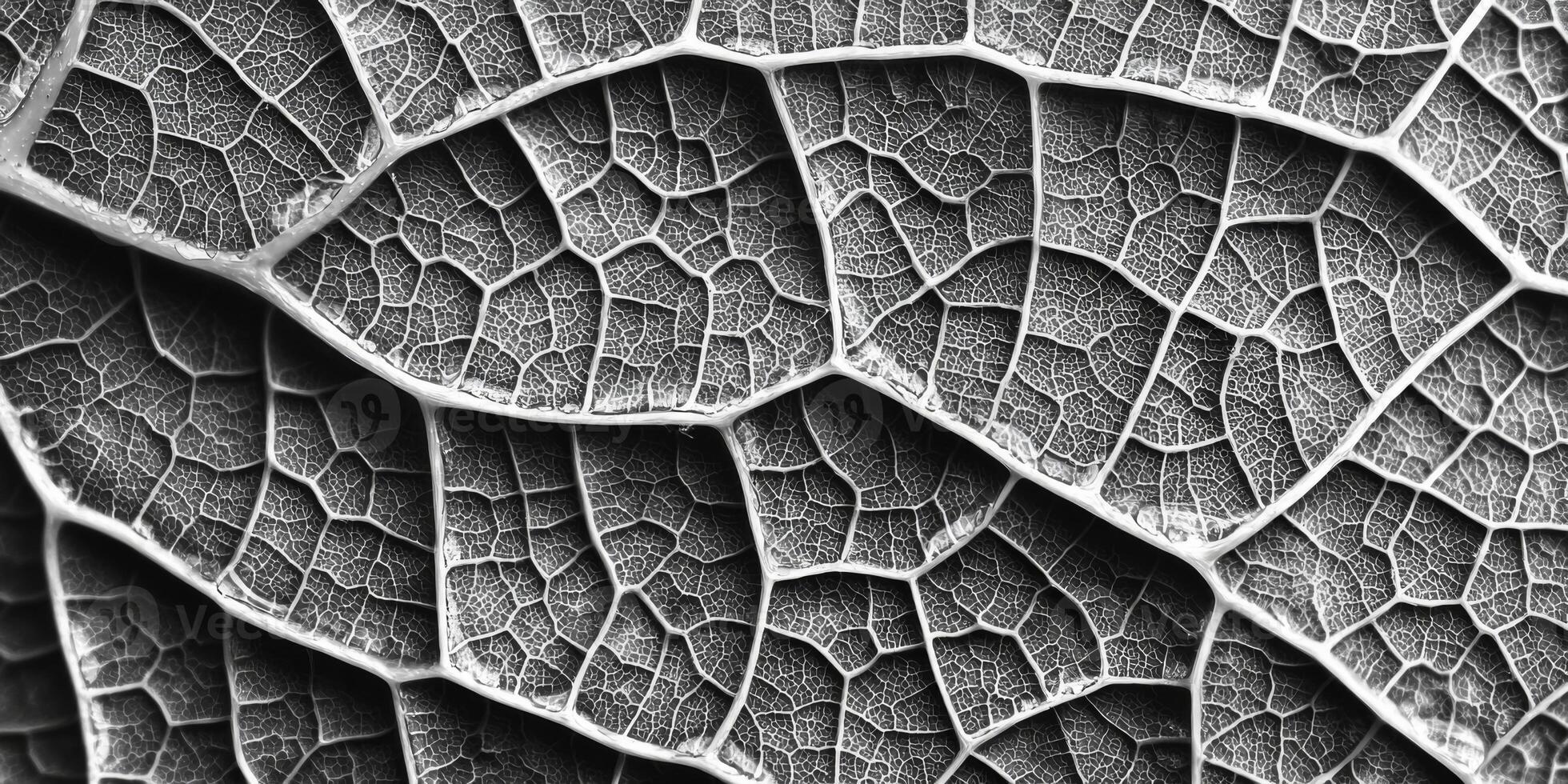 High Resolution Macro Leaf Texture Black White Nature Photography photo