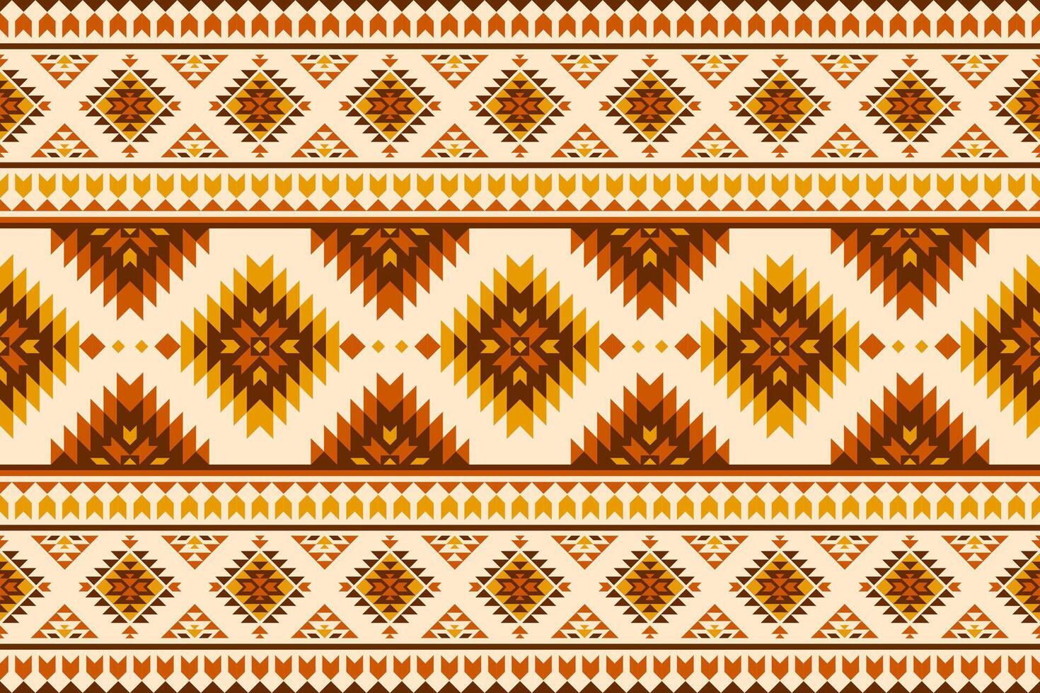 Carpet tribal pattern art. Geometric ethnic seamless pattern traditional. American, Mexican style. Design for background, wallpaper, illustration, fabric, clothing, carpet, textile, batik, embroidery. vector