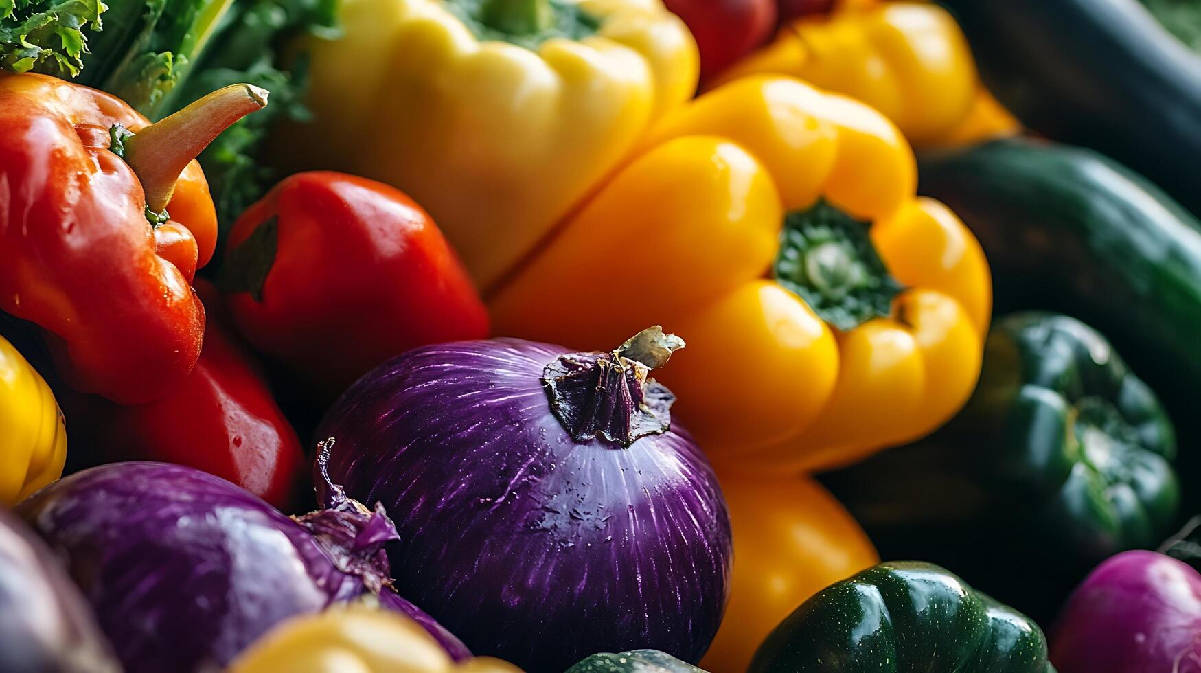 Close-Up of Colorful Vegetables Captured in Studio Photography Brilliance photo
