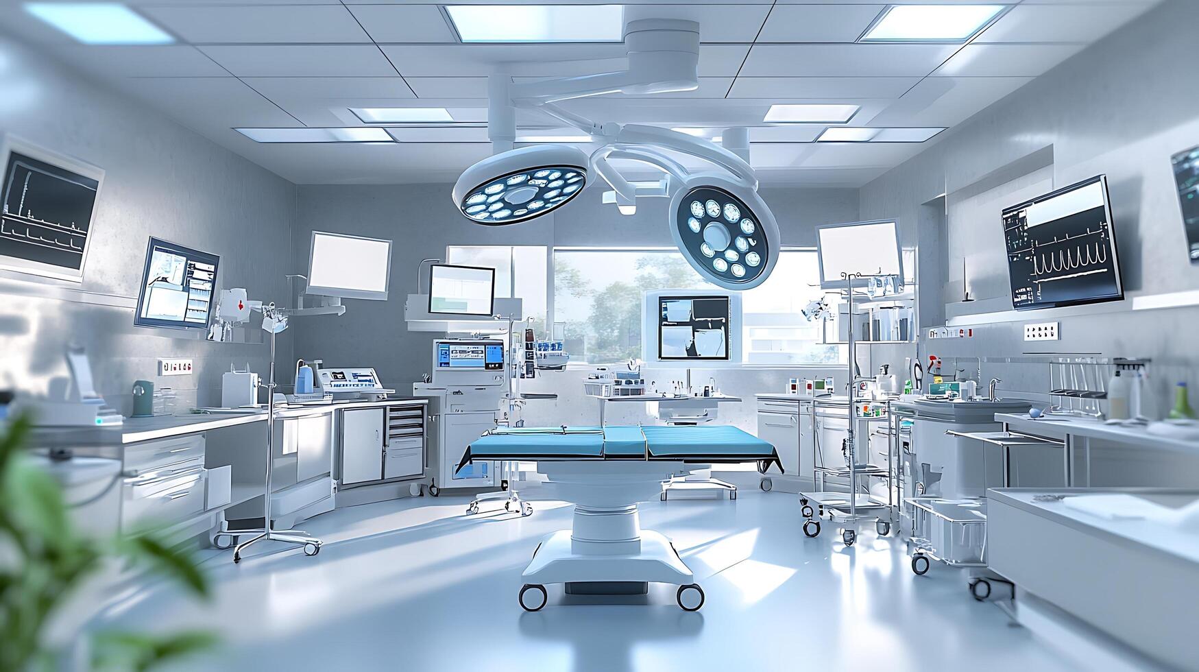 High-Tech Medical Suite Combining Precision, Innovation, and Advanced Technology photo