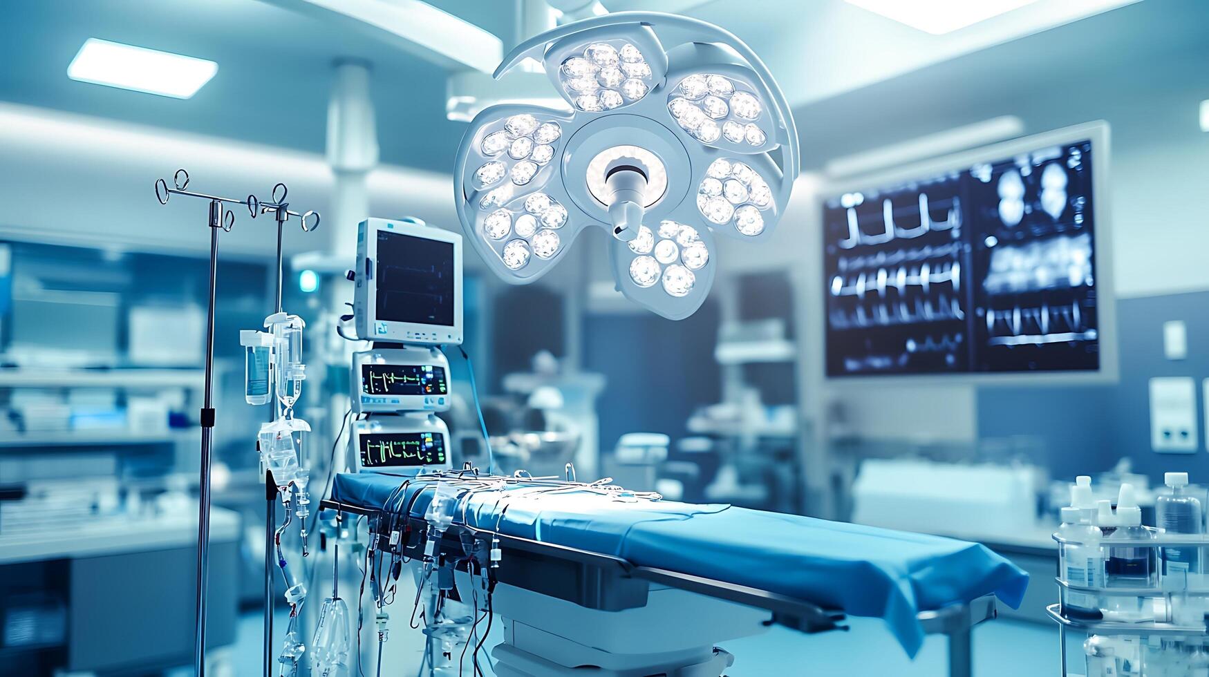 Innovative Operating Room for Advanced Medical Care and Surgical Precision photo