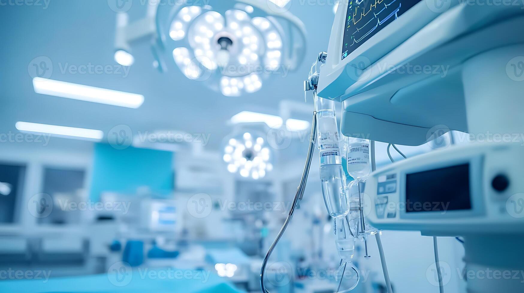 Innovative Surgical Tools Highlighted in a Modern Operating Suite Design photo