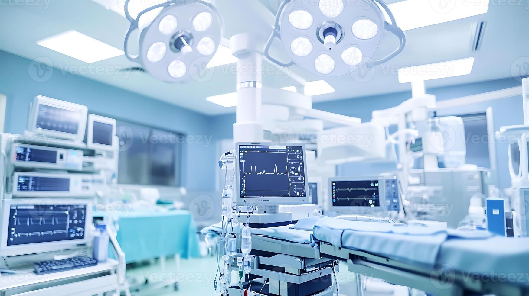 Innovative Medical Technology in a High-Tech Operating Room Environment photo