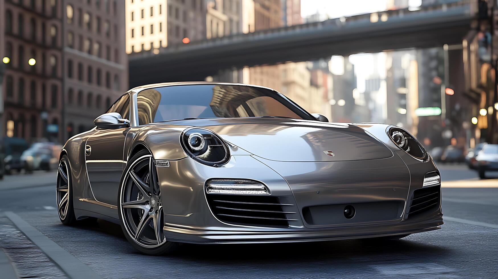 Showcasing a Modern Car Sleek Design in Intricate Close-Up Detail photo