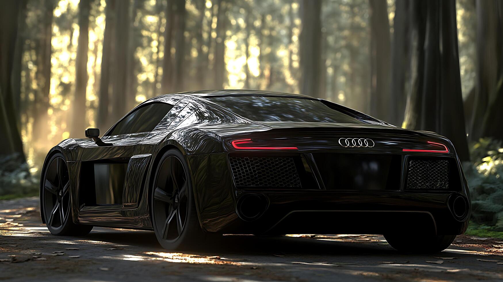 Elegance and Innovation Highlighted in Close-Up Modern Car Photography photo