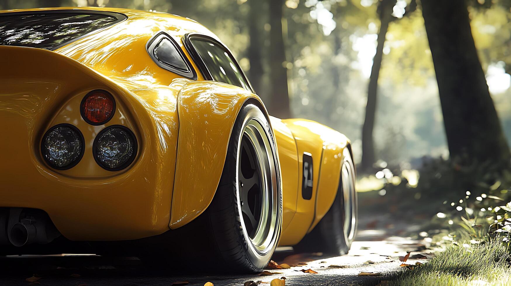 Modern Car Photography Showcasing Precision and Innovation in Detail photo