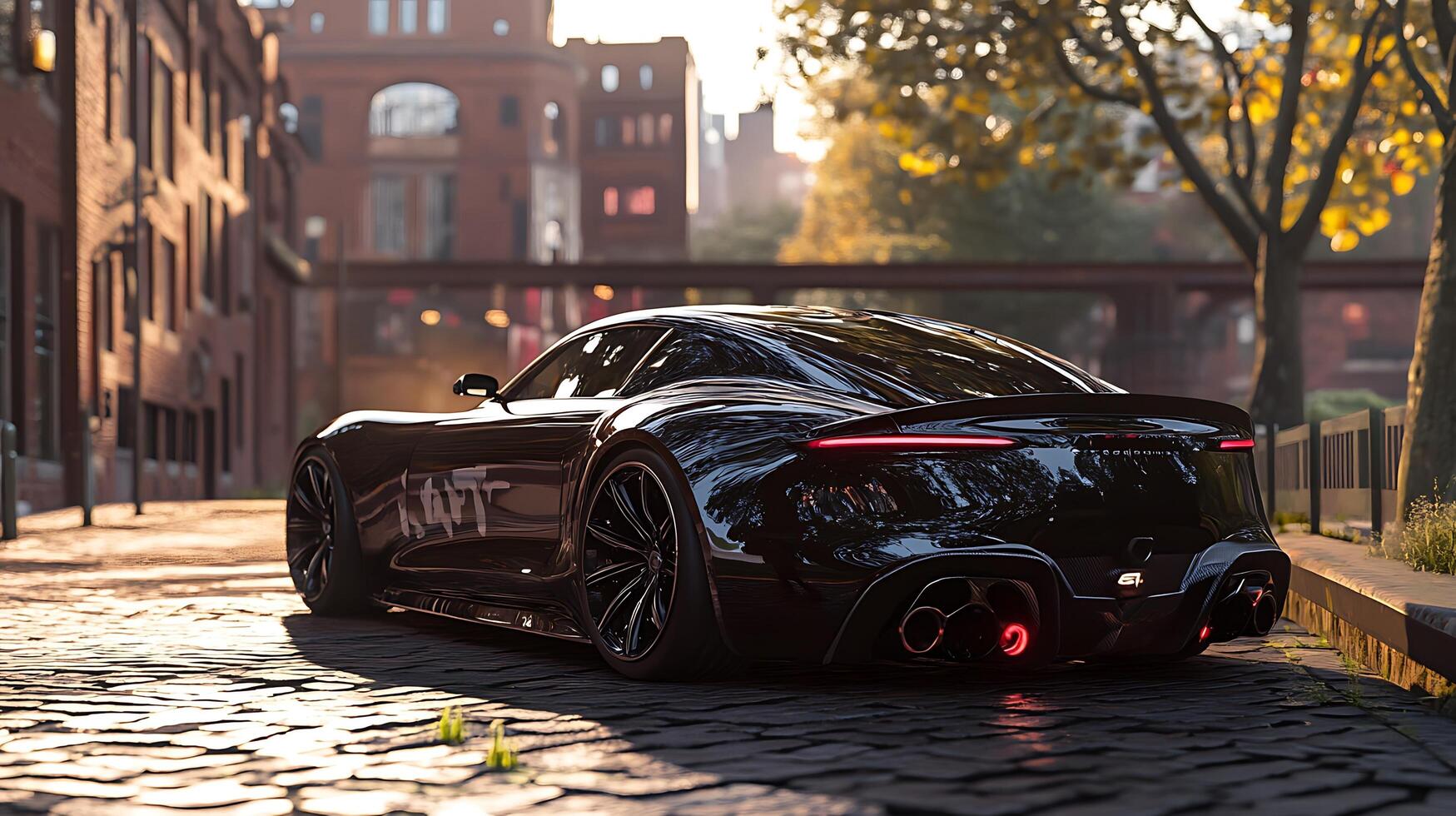 Highlighting the Precision and Style of a Modern Automotive Design photo