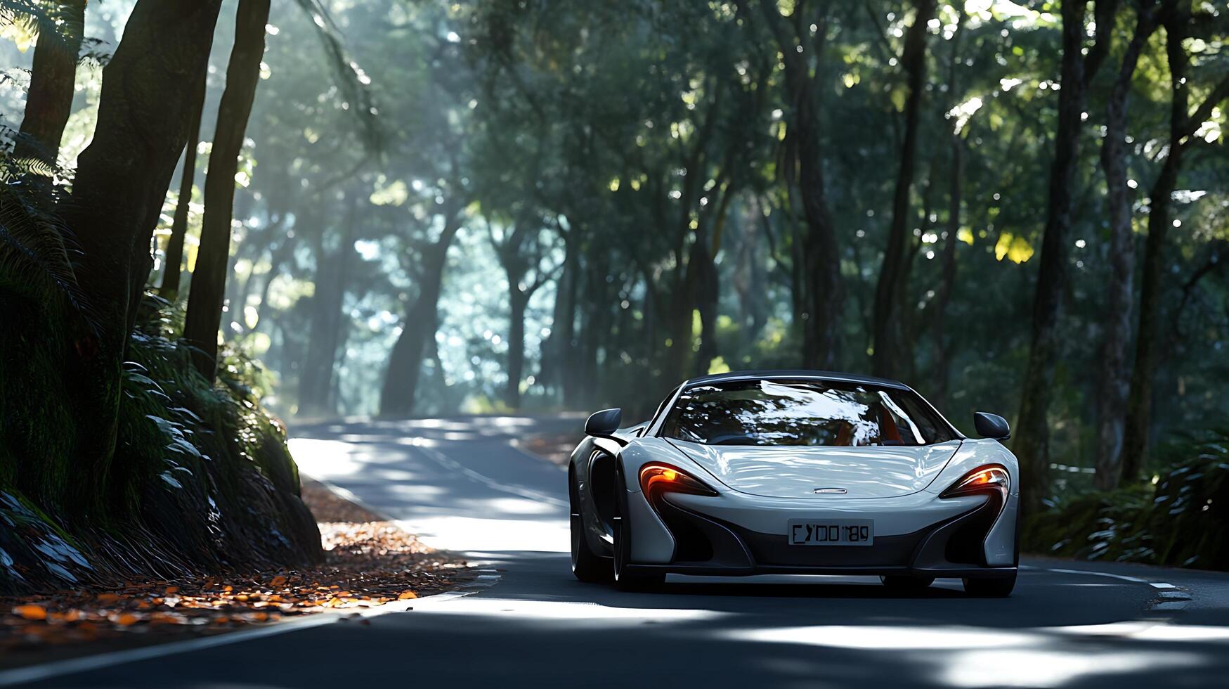 Capturing the Beauty and Precision of Modern Car Design in Close-Up photo