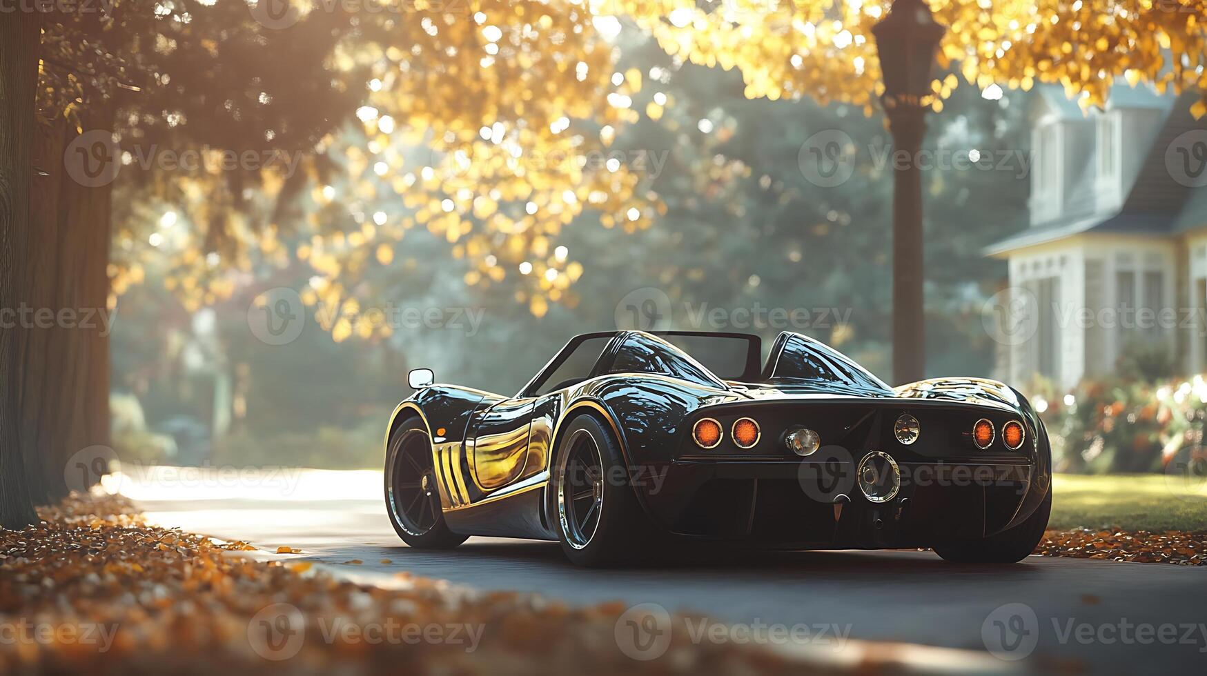 Close-Up Photography of a Modern Car Highlighting Its Automotive Excellence photo