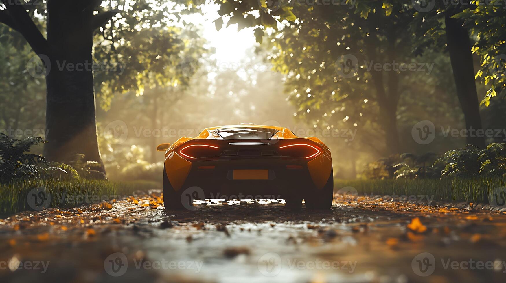 Perfect Close-Up of a Modern Car Capturing Every Intricate Detail photo