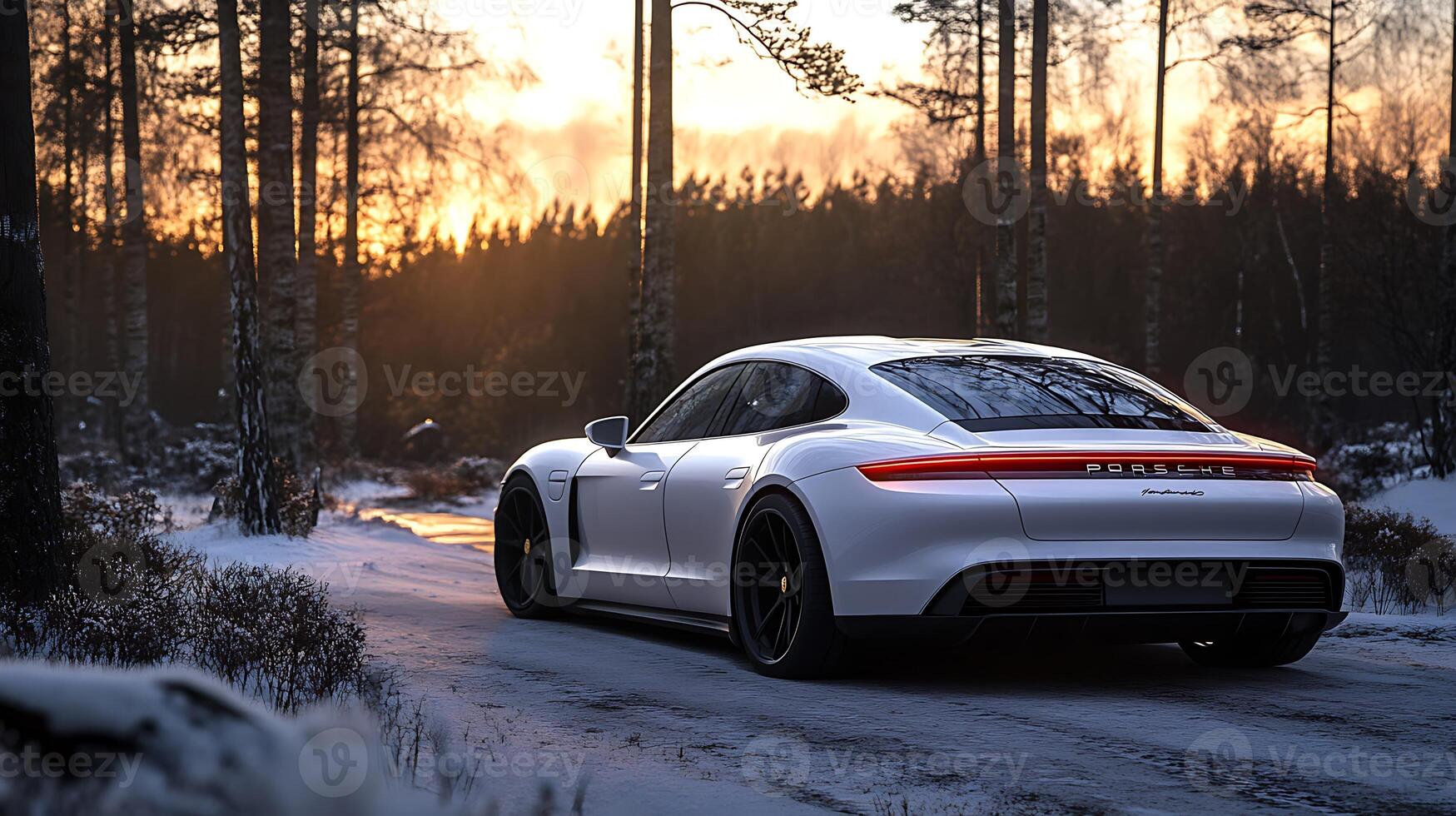 Close-Up Photography of a Modern Car Highlighting Sleek Design Elements photo