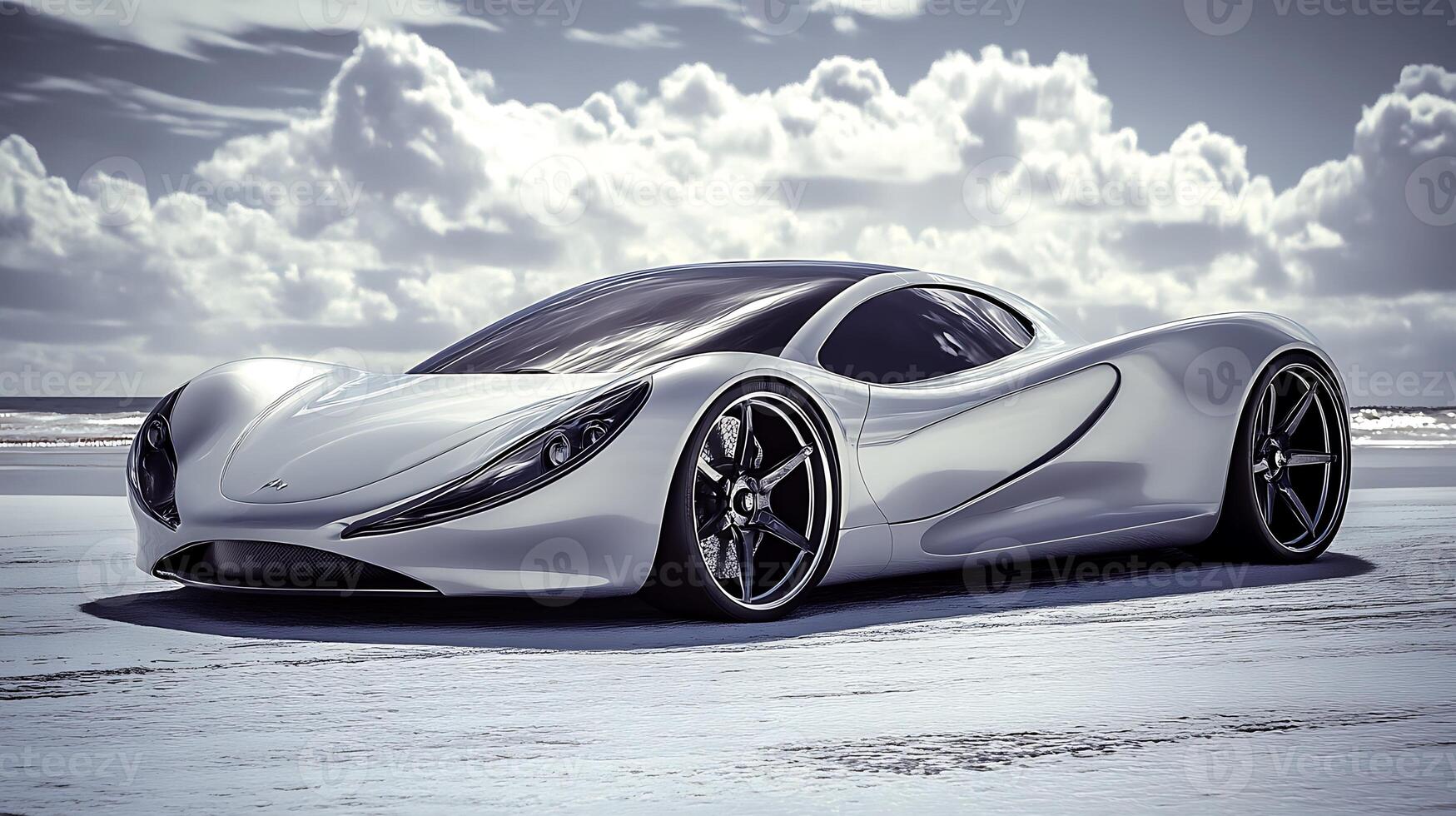 A Modern Car Close-Up Highlighting Innovative Design and Precision photo
