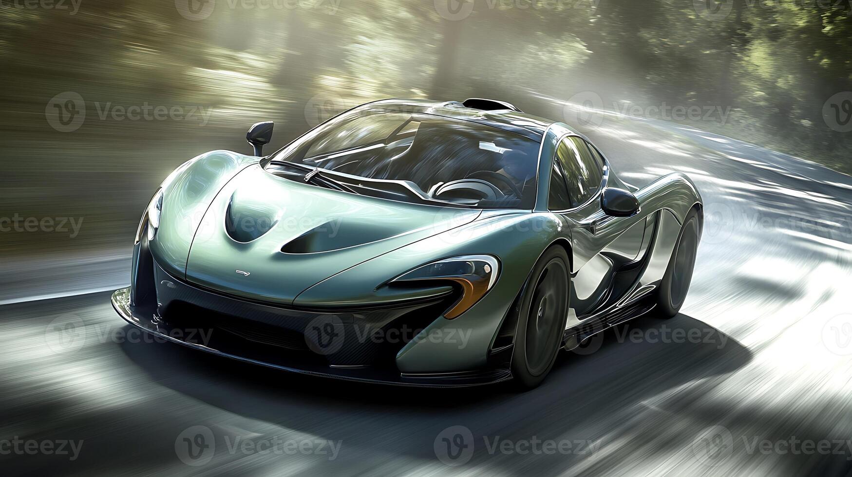 Capturing Every Intricate Detail of a Modern Car in Stunning Close-Up photo