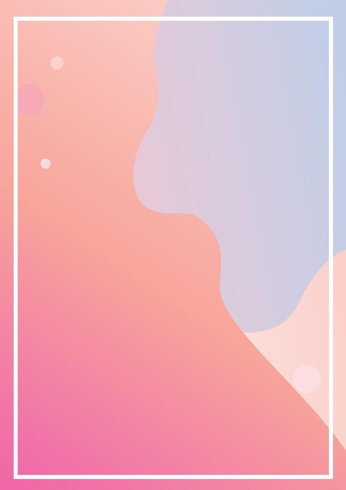 simple and minimalist social media template vector
