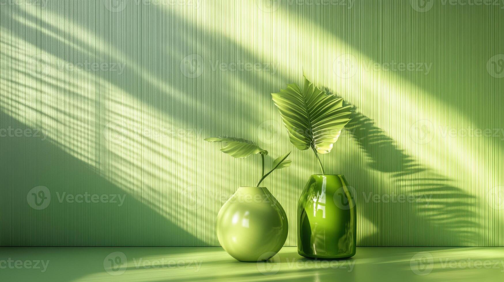 High-Quality Green Gradient with Metallic Sheen Ideal for Graphic Design and Digital Art Usage photo