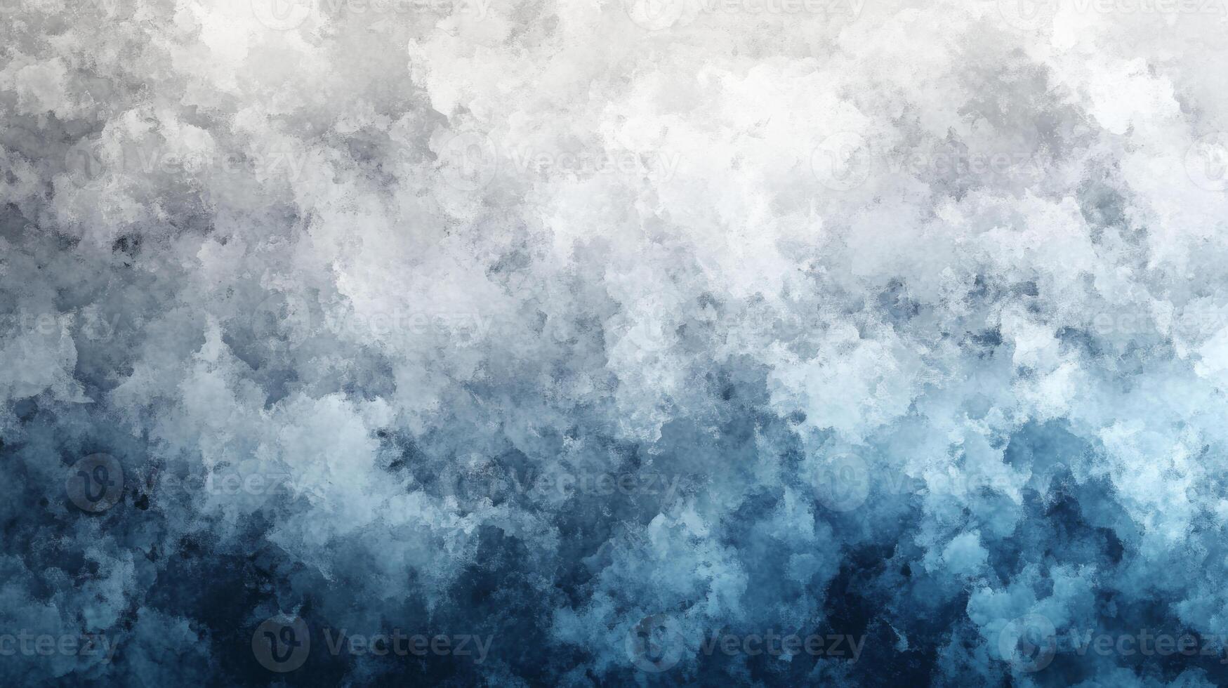 Abstract Blue and White Watercolor Background photo