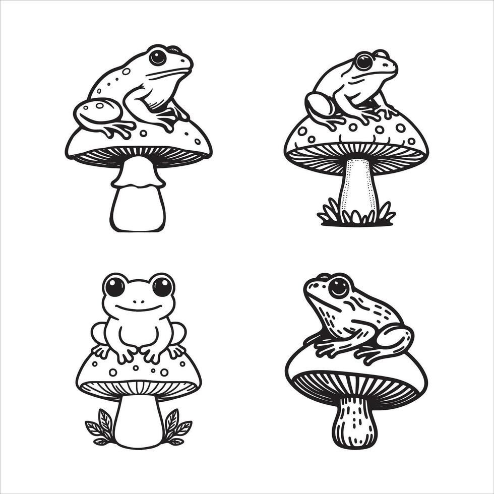 The Mushroom Throne vector