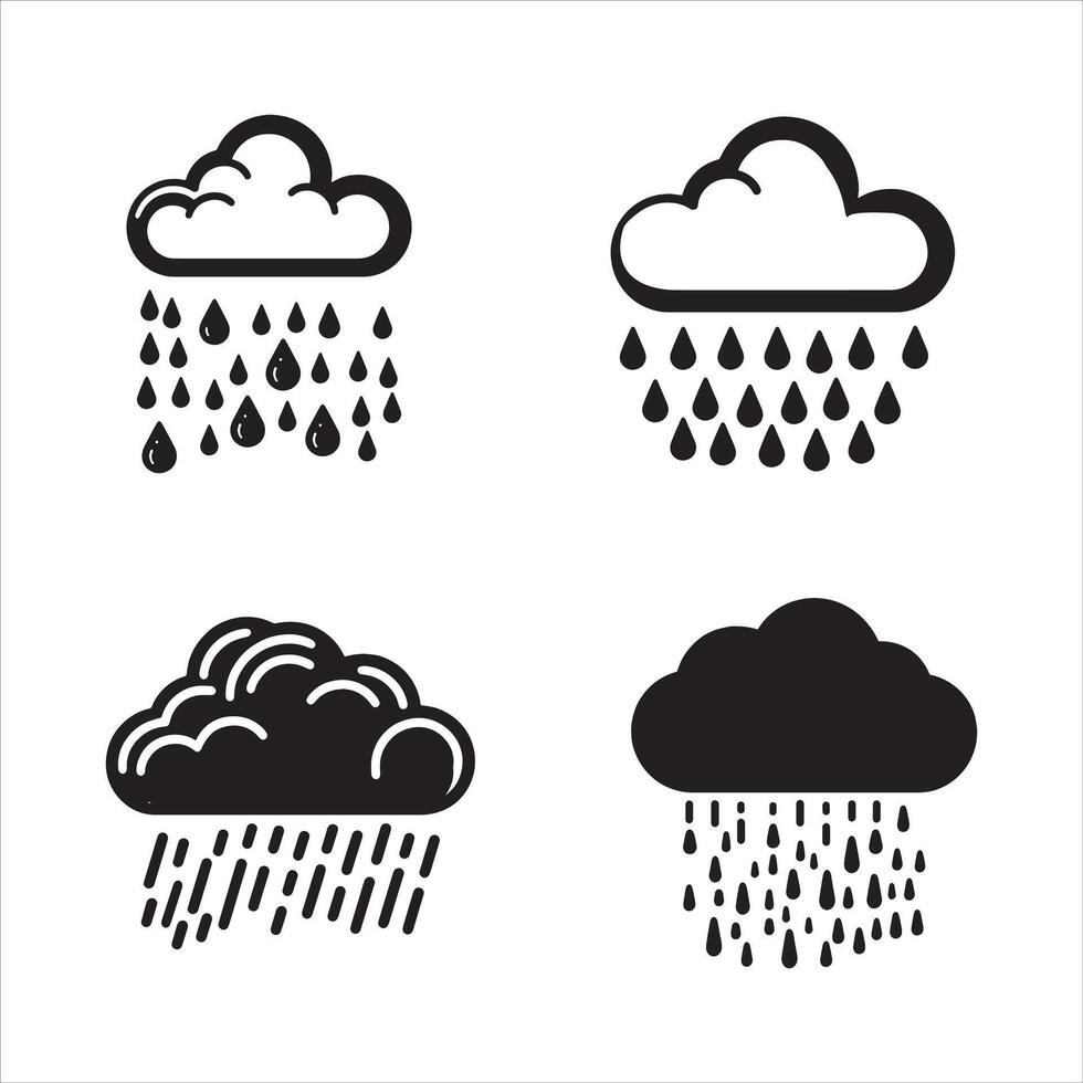 Clouds Over Horizons vector