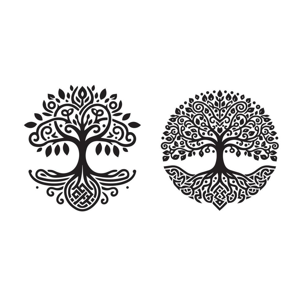 Nature Eternal Sculpture vector