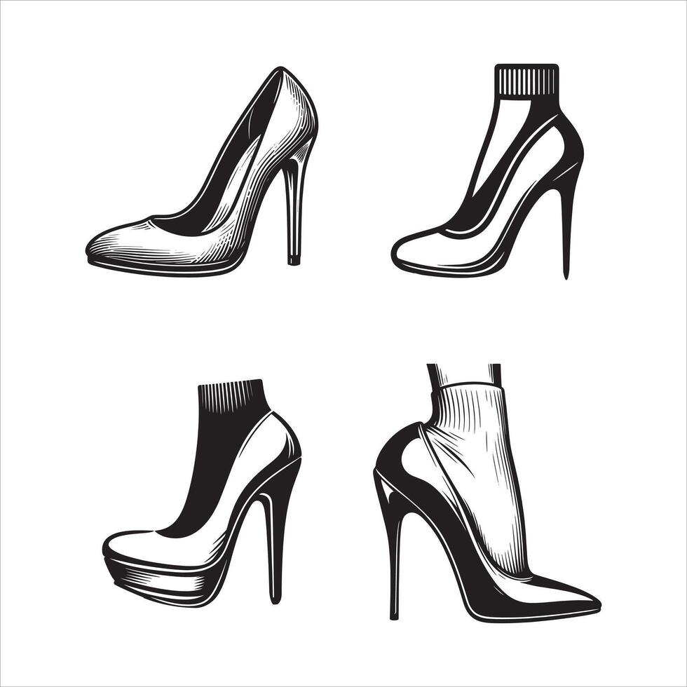 The High Heel Legacy vector