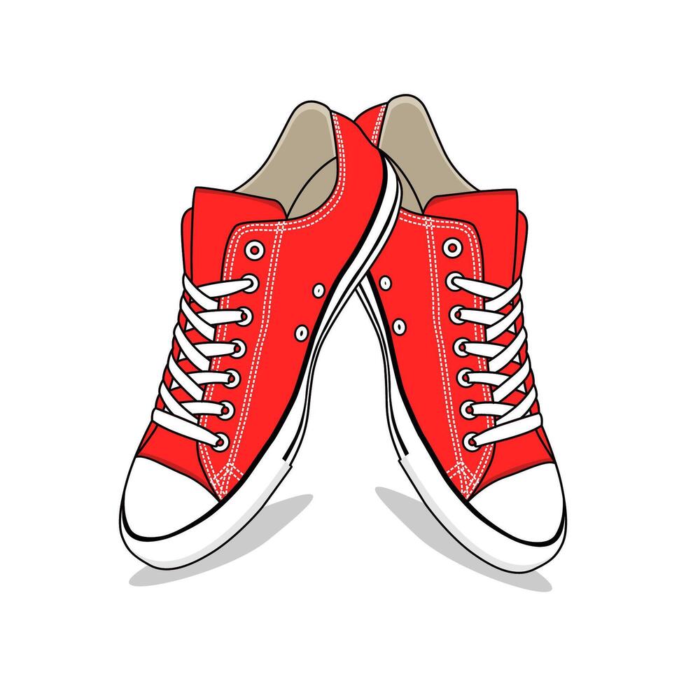 Shoe Sneakers Low Image And Illustration vector