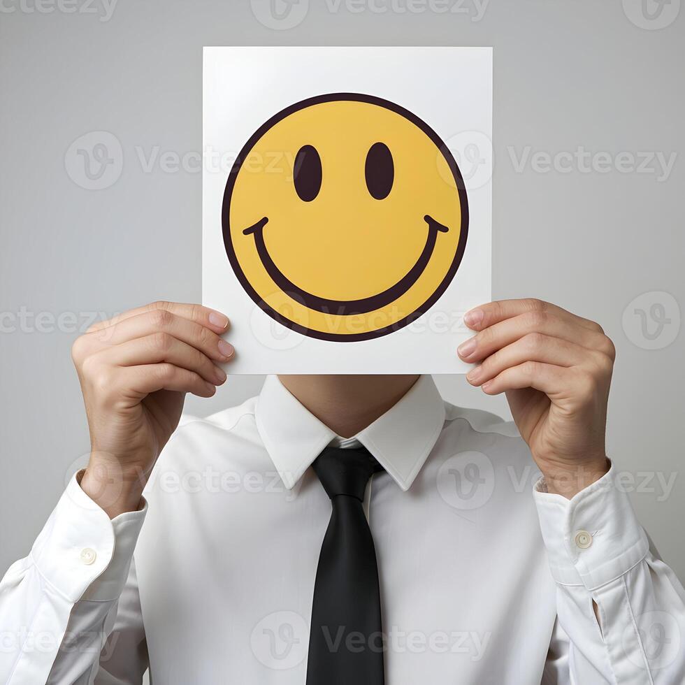Yellow top, sunflowers mask eyes, creating vibrant, playful, and whimsical image For Social Media Post Size photo