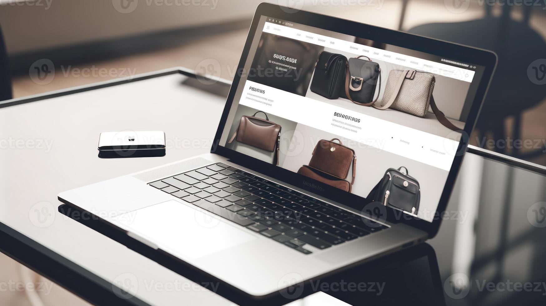 Sleek Website Interface for Fashion Commerce photo