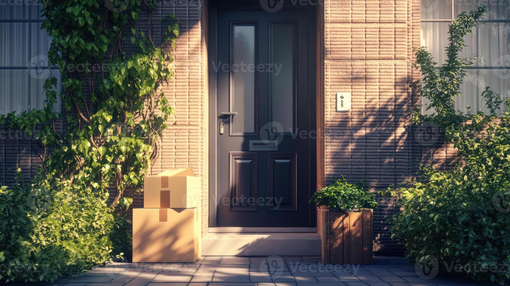 Welcoming Front View of Delivery Exchange Area photo