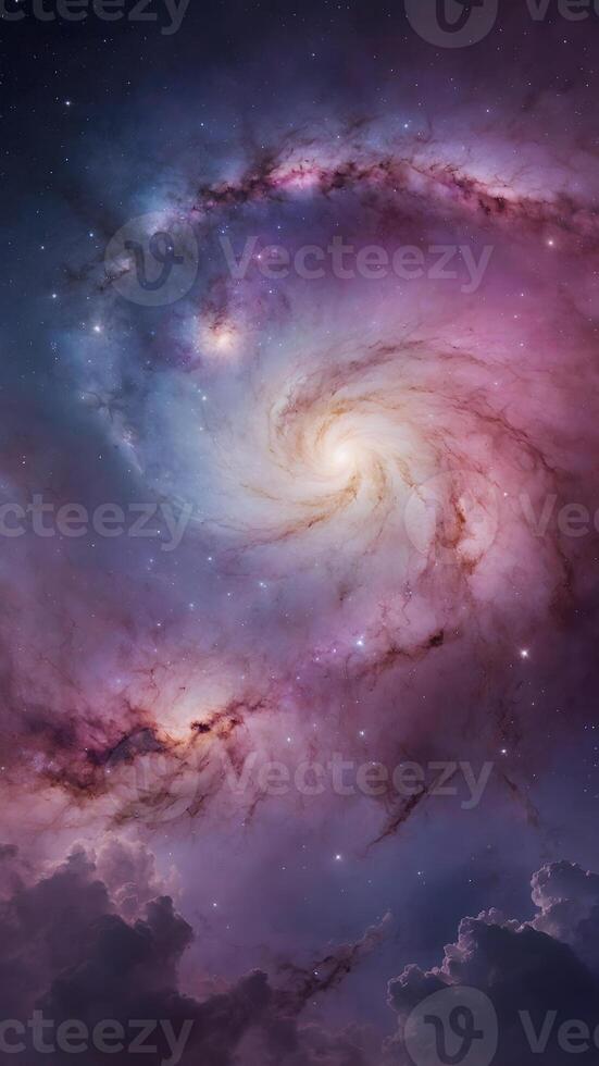 The spiral galaxy is shown in this image photo