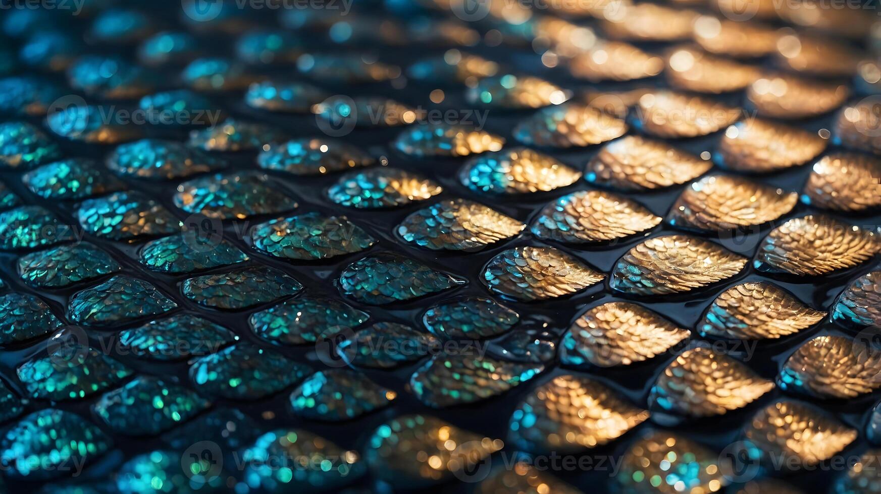 A close up of a fish skin photo