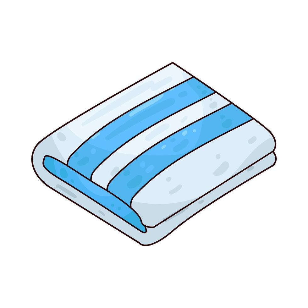 Illustration of Towel vector