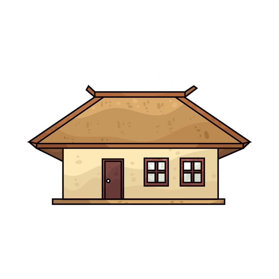 Illustration of Cottage vector
