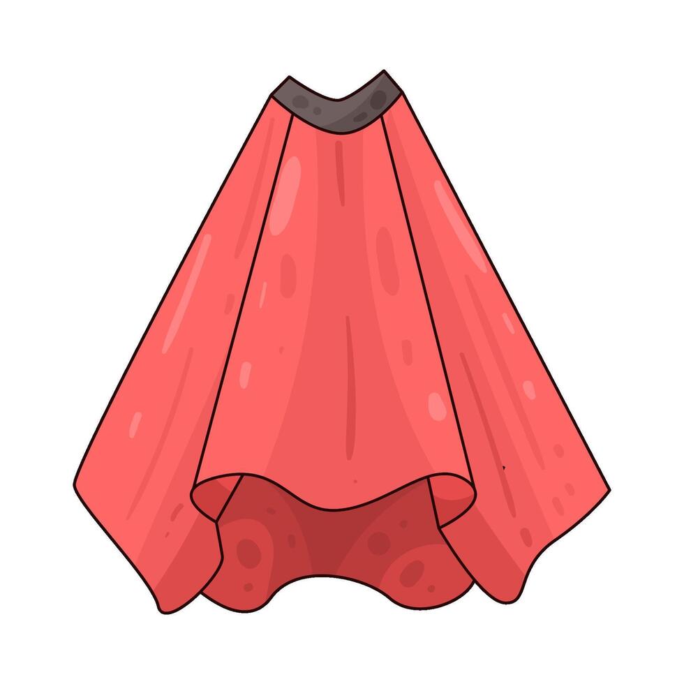 Illustration of Hair Cutting Cape vector