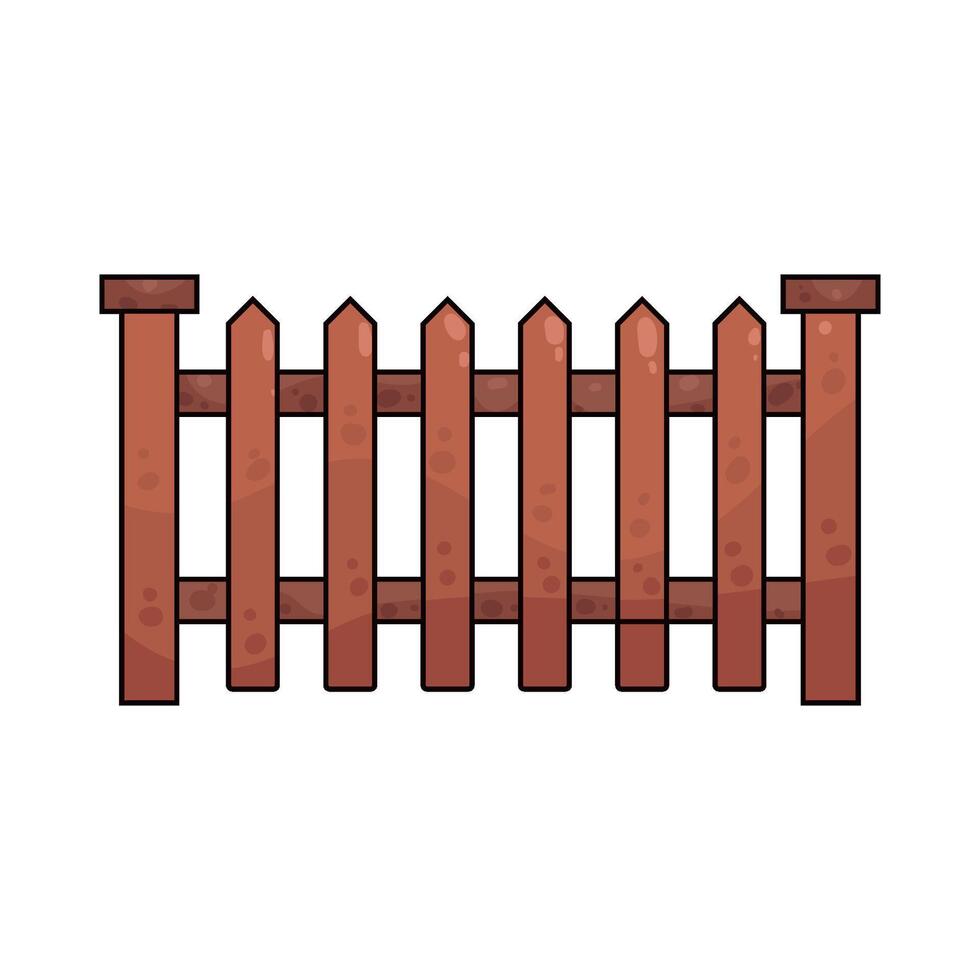 Illustration of fence vector