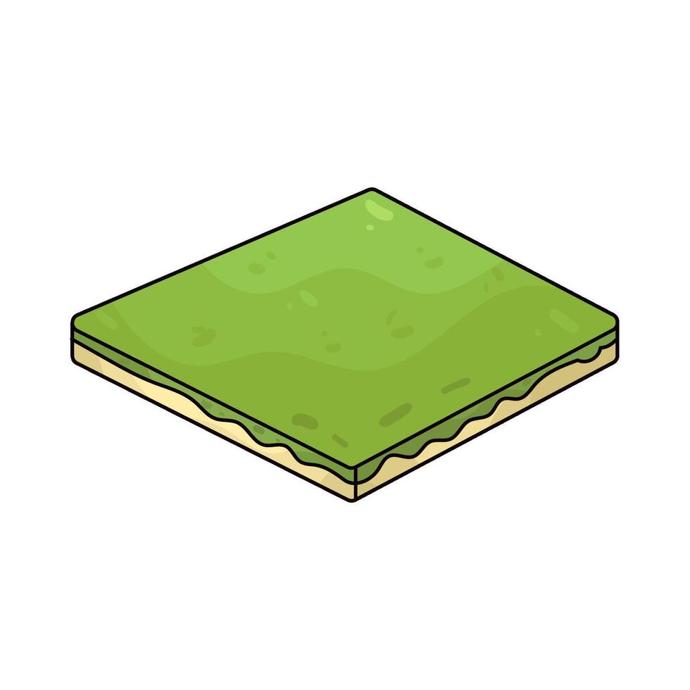 Illustration of Land Plot vector