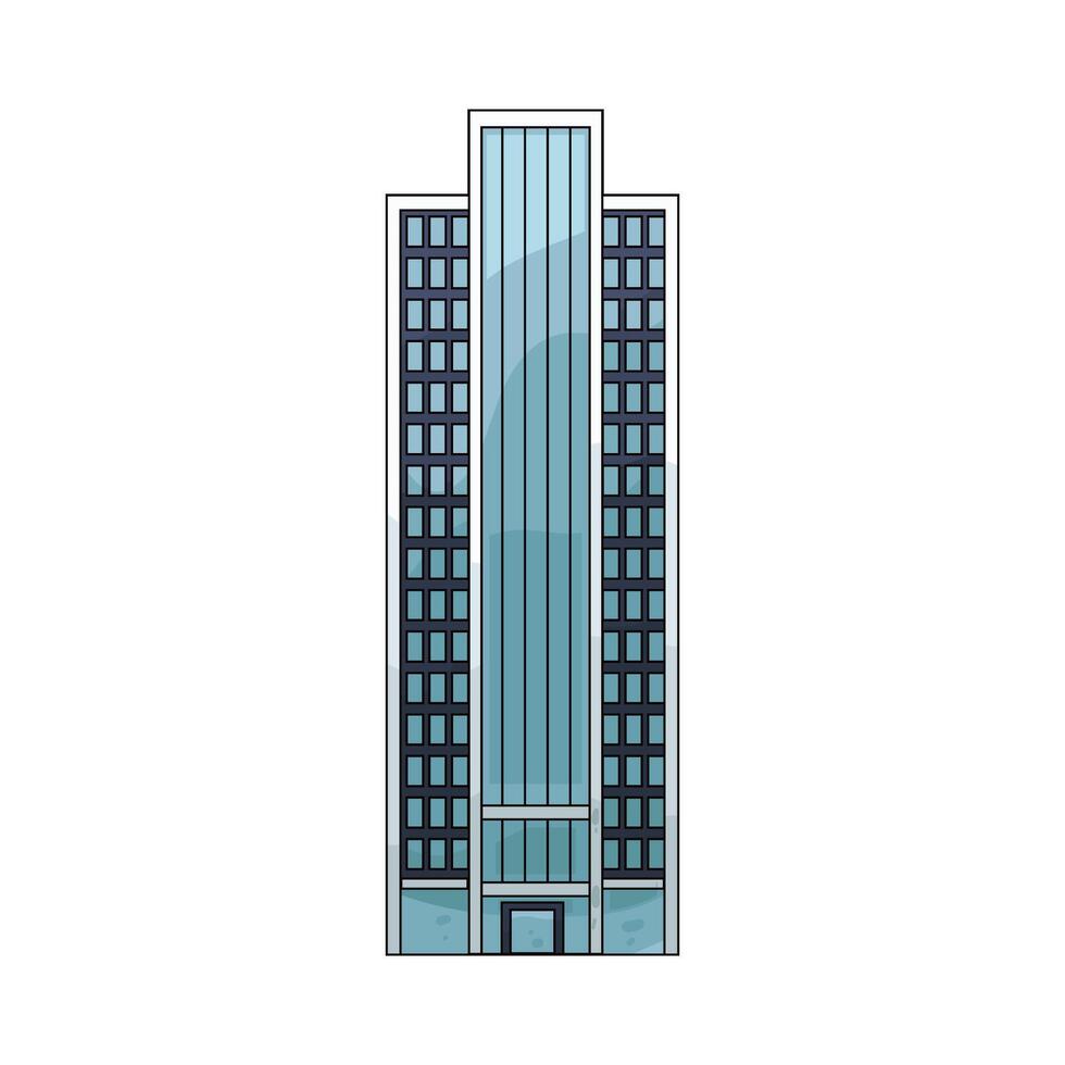 Illustration of Skyscraper vector