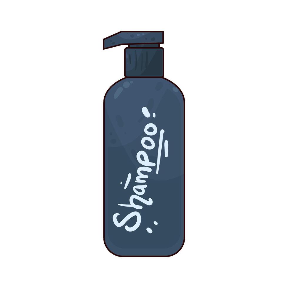 Illustration of Shampoo Bottle vector