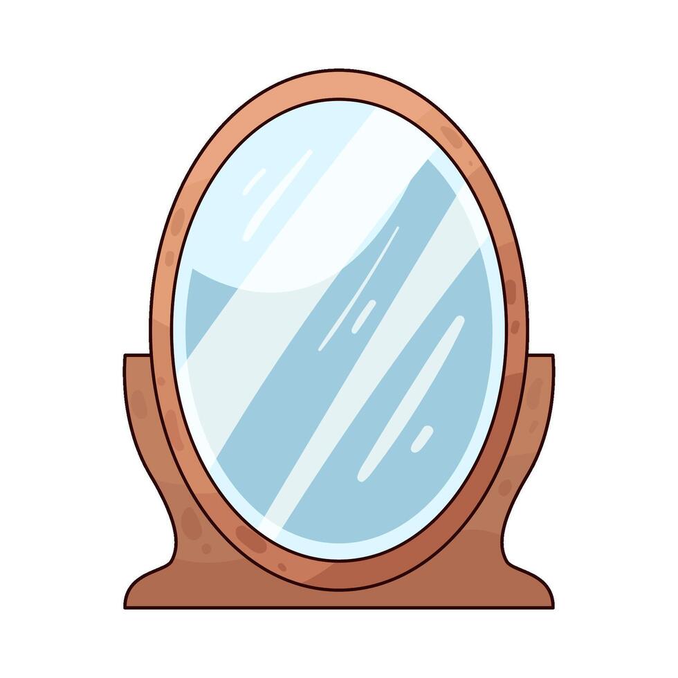 Illustration of Mirror vector