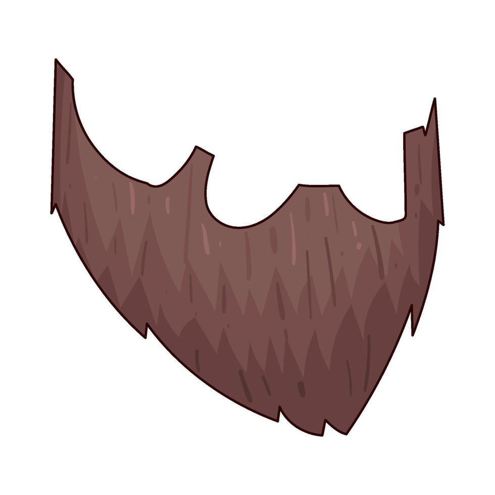 Illustration of Beard vector